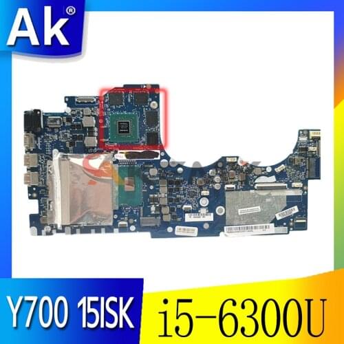Akemy BY511 NM-A541 For lenovo Ideapad Y700 15ISK Y700-15ISK Intel Core i5-6300U 2.30 GHz NVIDIA GTX 960M Main board tested