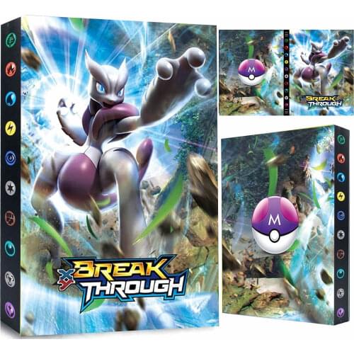 432 Pokemon Cards Album Book 9 Pocket Pokémon VMAX Cards Map Collections Binder Holder Folder Children Loaded List Toys Gift