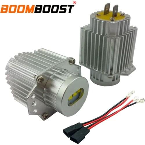 Aluminum-Alloy Waterproof Angle Eyes LED For BMW 5 7 Series X3 X5 X6 led kit 12V 2 PCS Emiting E90 64W Power LED Marker