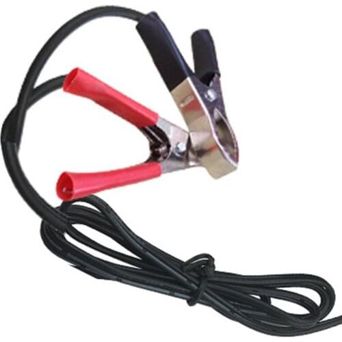 Car Battery Charger 12V 1A Universal Portable Car Truck Motorcycle Alligators Clip Battery Charger Motorcycle Battery Charging