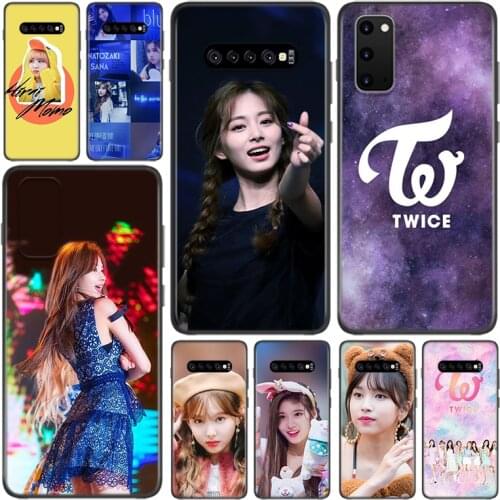 Twice Mina Momo Kpop For Samsung Galaxy S21 S20 FE Ultra S10 S10E Lite 5G S9 S8 S7 S6 Edge Plus Phone Case