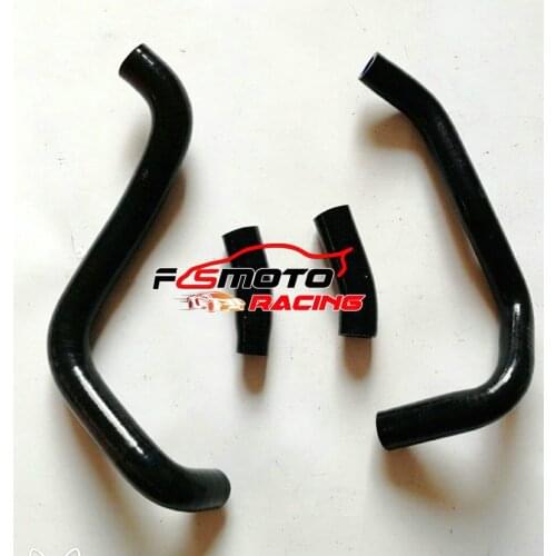 BLACK Silicone Radiator Hose Fit For Yamaha TZR250 TRZ 250 V-Twin 3XV TZR 250 RSP/R/RS 1991 1992 1993 1994