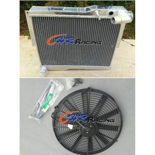 FOR 56MM ALUMINUM ALLOY RADIATOR +fan MG MGB GT/ROADSTER 1977-80 77 78