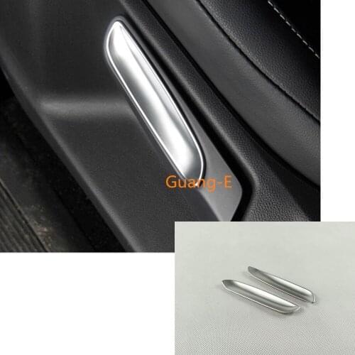 For VW Sharan 2016& Bora 2019 &T-Roc 2018 & Beetle Tiguan Sagitar Car seat adjustment cover knob button switch trim lamp frame