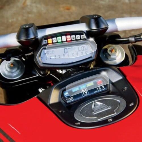 Motorcycle Cluster & GPS Navigator Scratch Protection Film Screen Protector For Ducati Diavel 2011 2012 2013 2014 2015 2016 2017