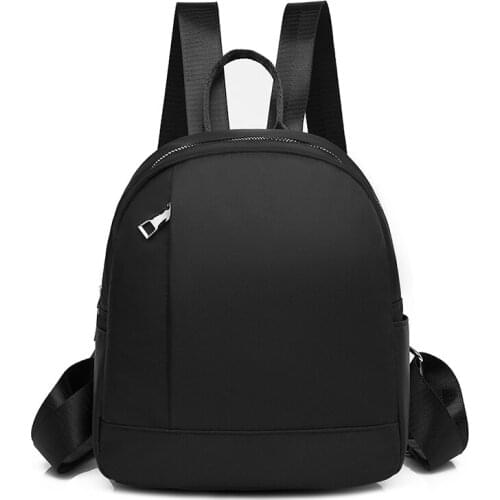 Women Fashion Simple Backpack Oxford College Wind Backpack for Teenage Girls Female School Bag Handbag Womens Backpack