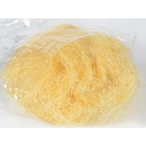 Natural Uncolored Raffia Jute Gift/wedding Candy Packing Material Box Filler Supplies Jute silk chicken nest gift box filling