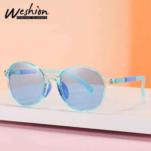 2021 New Children Sunglasses Polarized Teens Boys Girls Sun Glasses Flexible Transparent TR90 Eyewear Frame Ocean Lens