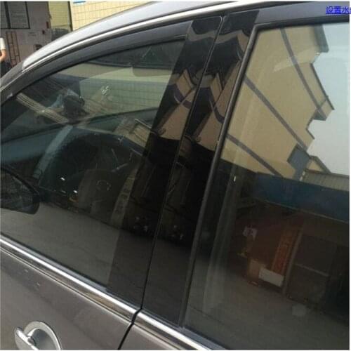 PC Material Brightly Black BC Middle Pillar Decorated Cover Mouldings For Great Wall Haval H2S H6 CB059