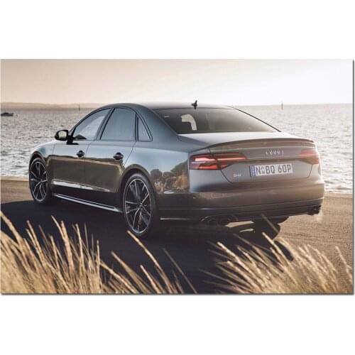 S8 Coupe Wallpaper Vehicle Posters and Prints Canvas Wall Art Modern Painting for Home Decor
