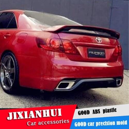 For Camry Spoiler 2006-2011 Toyota Camry Spoiler ABS plastic Material Car Rear Wing Color Rear Spoiler