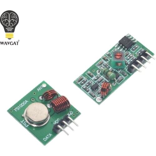 Smart Electronics 315Mhz RF transmitter and receiver Module link kit For arduino/ARM/MCU WL diy 315MHZ/433MHZ wireless