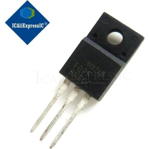 100PCS FQPF8N60C 8N60C TO-220 8N60 TO220 MOS FET transistor In Stock