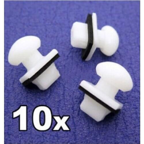 10x For Ford Maverick (00-06) & Mazda MPV (00-06) Bumper Bracket Clips Slider Clips