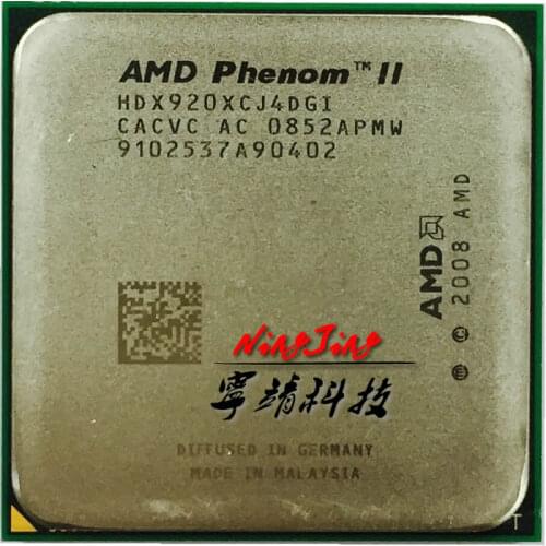 AMD Phenom II X4 920 2.8 GHz Quad-Core CPU Processor HDX920XCJ4DGI Socket AM2+ contact to sell X4 940