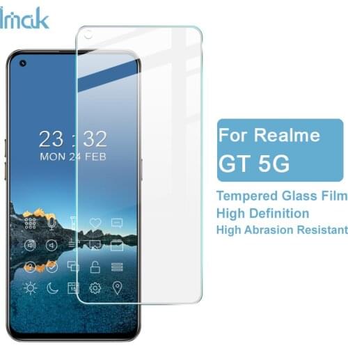 For Realme Q3 Pro 5G / GT 5G H Tempered Glass IMAK Transparent explosion-proof Screen Protector Protective Film Phone guard