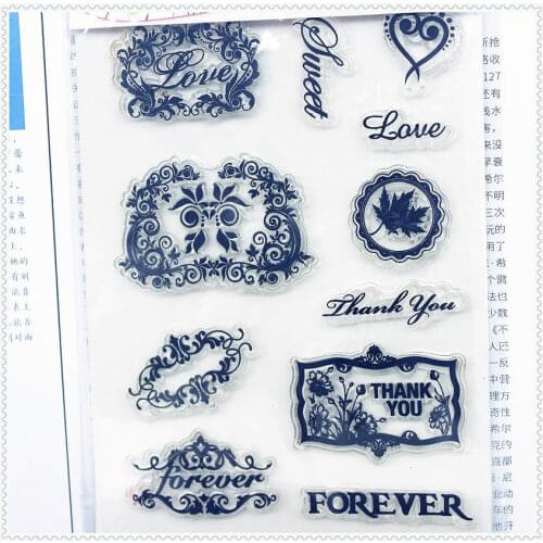 PANFELOU 11.3*15.56cm Totem series Transparent Silicone Rubber Clear Stamps cartoon for Scrapbooking/DIY wedding album