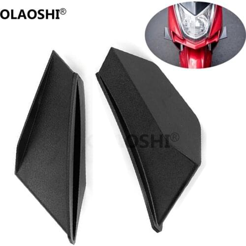 Plastic Motorbike Dynamic Winglet Aerodynamic Motorcycle Wing Kit Winglet Kit for Motorcycles