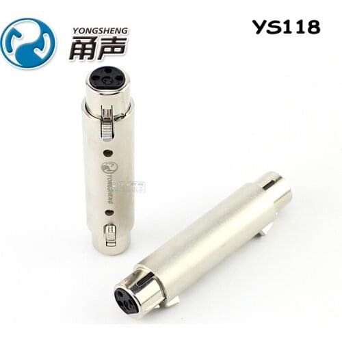 1Pcs Yongsheng YS119/118 three-core male to XLR male fever audio converter DIY accessories HIFI