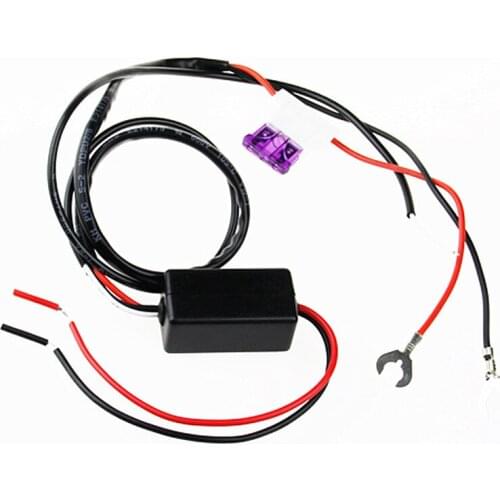 LED Daytime Running Light DRL Relay Harness Auto Control On/Off Switch Controller 12V For Car Accessories