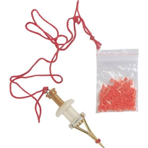 1PC Portable Fishing Tools Lightweight Baits Clips Fishing Lures Professional Earthworm Bloodworm Clip Fishing Tackle Accessory