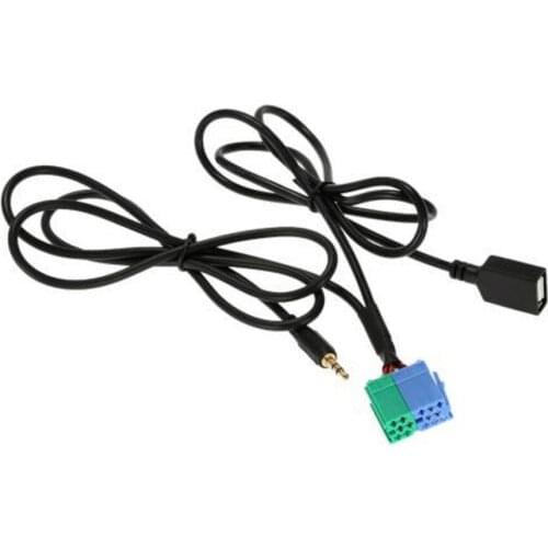 100CM 3.5MM Jack Music Adapter Wire Line Connector For Iphone 6 6S Ipod