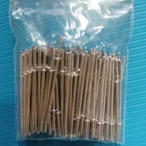24pcs D1mm*30mm*2mm*7mm module power pin cylindrical head cap straight needle tin-plating