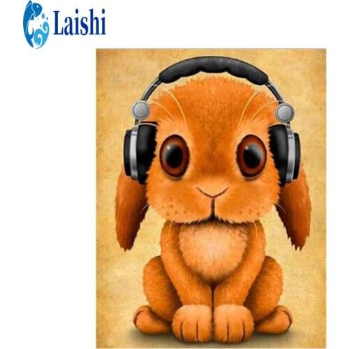 DIY 5D Diamond Painting Cartoon dog Full Round Rhinestone Paintings Diamond Embroidery Cross Stitch Mosaic Home Decorpictures