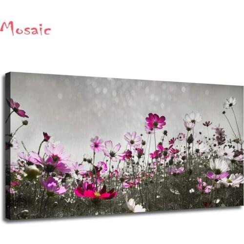 Flower Colorful diy Diamond painting cross stitch kits full Diamond embroidery mosaic painting Nature Landscape home Decoration