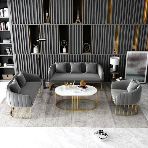 American Luxury Modern Living Room Single Sofa Chair Creative Furniture Negotiation Chair Nordic Customized Lazy Sofa Chair L