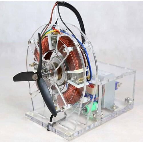 AC asynchronous motor model brushless motor teaching model high-tech toys DIY ideas