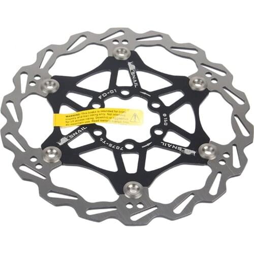 203mm/160mm/180mm Bicycle Disc Brake Floating Rotor Braker Pads Stainless Steel MTB Bike Brake Disc Disk Cycling DIY Parts