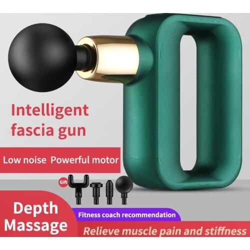 Youmay Electric Muscle Massage Gun Deep Muscle Vibration Massager 32 Gears High Speed Therapy Gun For Neck Body Relaxing Shaping