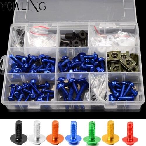 Motorcycle Fairing Body Bolt Kit Screw Spire Speed Fastener Clip Nut Mounting Nut For 950 SM 950SM 2007 2008 2009