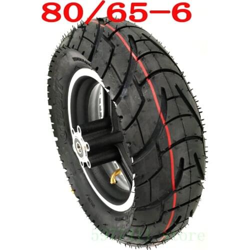 80/65-6 Tire 10x3.0 Tyre Inner Tube for 10 Inch Folding Electric Scooter ZERO 10X Dualtron KUGOO M4 Thickened Widened Tires