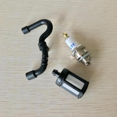 Fuel Line Hose With Fuel Filter Spark Plug For 017 018 MS180 MS170 Chainsaw Replacement