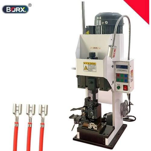 LCD screen Smart digital terminal crimp machine high precision connector wire harness clampper