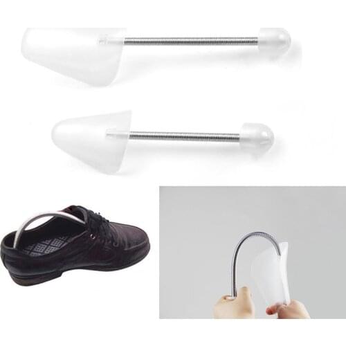 1 Pairs Shoe Stretcher Adjustable Length Shoe Trees Stretcher Household Practical Plastic Shoe Trees Boot Holder Organizers