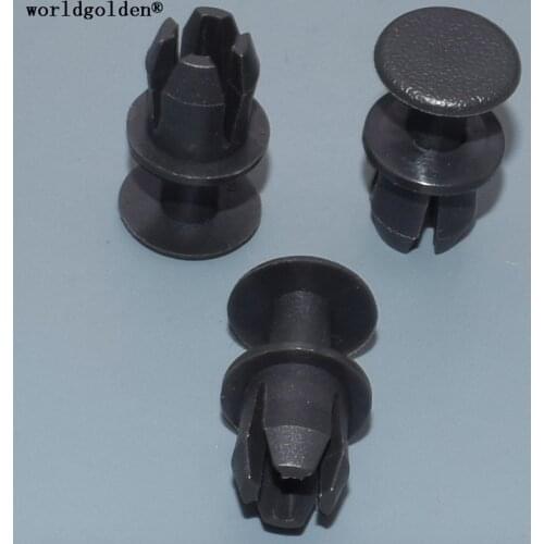 Worldgolden 10pcs plastic clip Radiator Grille Retainer for Mecedes#A1239900092