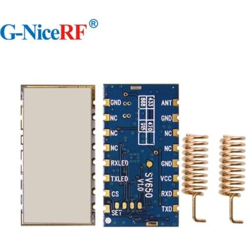 2pcs/pack SV650 500mW RS485 interface 915MHz radio data modem