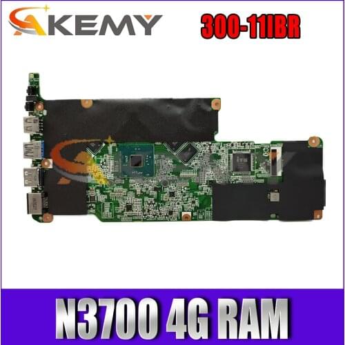 Akemy For Lenovo YOGA 300-11IBR FLEX3-1130 BM5488 Laptop Motherboard 5B20K13584VCPU N3700 4G RAM 100% Test Work