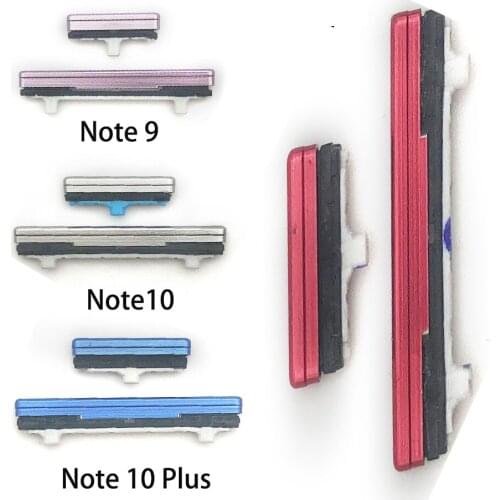 Phone Accessories Power Button+Volume Side Button key For Samsung Galaxy Note 9 10 Plus