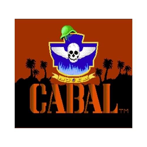 Cabal 60 Pins 8 Bit Game Card