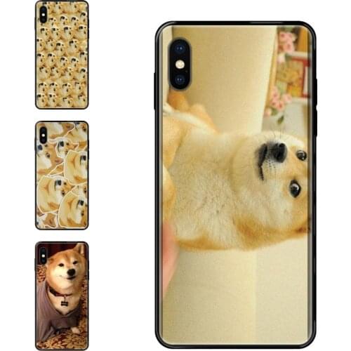 For Redmi 3S 4X 4A 5 5A 6 6A 7 7A 8 8A 8T 9 9A K20 K30 S2 Y2 Pro Plus Ultra Doge Shibe Black Soft TPU Accessories Case Charming