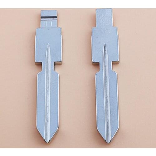 DAKATU Metal Blank For Mercedes Uncut Flip KD Remote Key Blade Type #11 Replacement For Benz 126 124 W140 S320 Car Blank