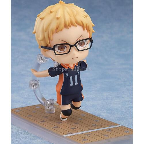 Anime Figure Haikyuu Kei Tsukishima 616# Ushijima Wakatoshi 789# PVC Action Figure Toys Haikyuu Collection Model Doll Gift