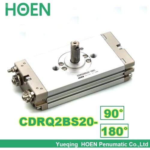 Compact Rotary Actuator CRQ2 Rack & Pinion Type Air Pneumatic Cylinder CRQ2BS20-90 CDRQ2BS20-90 CRQ2BS20-180 CDRQ2BS20-180 C