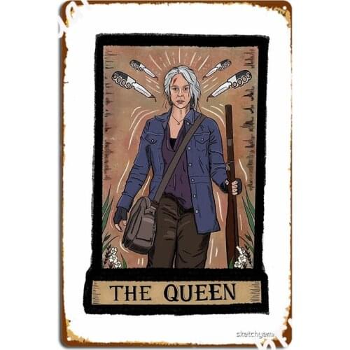 The Queen Metal Plaque Poster Wall Decor Pub Garage Printing Club Home Tin Sign Poster