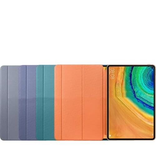 Smart Wake Up Leather Case for HUAWEI MatePad Pro Magnetic Flip Tablet Protective Case Cover Foldable Stand for MatePad Pro