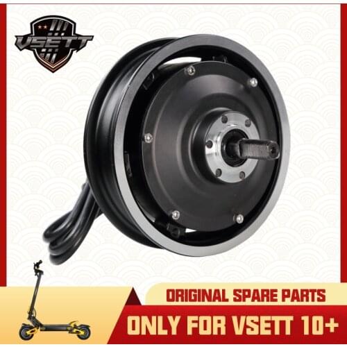 Original VSETT 10 Inch Motor With Detachable Hub Ring Only for VSETT 10+ Electric Scooter Front & Rear Wheel 60V 1400W